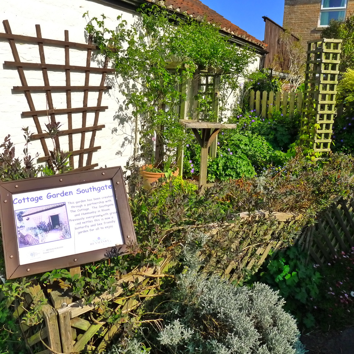 Cottage Garden at the rear of The Southgate in Hunmanby