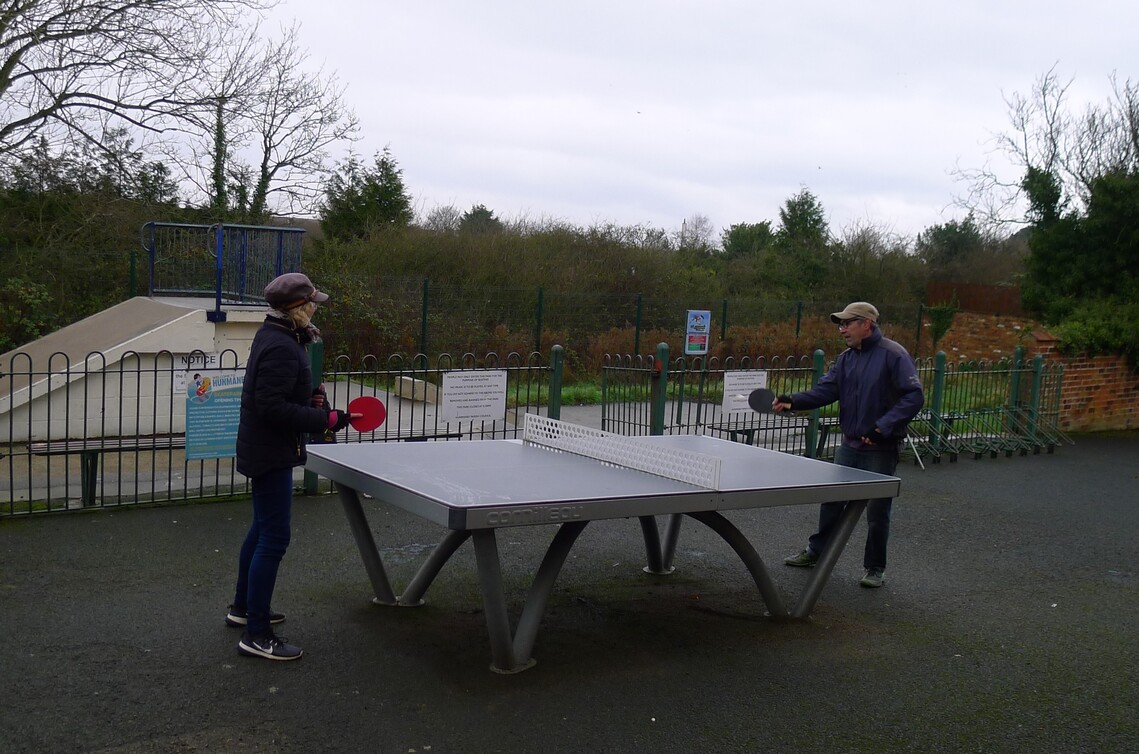 Hunmanby Outdoor table Tennis Table, behind the Community Centre in Hunmanby