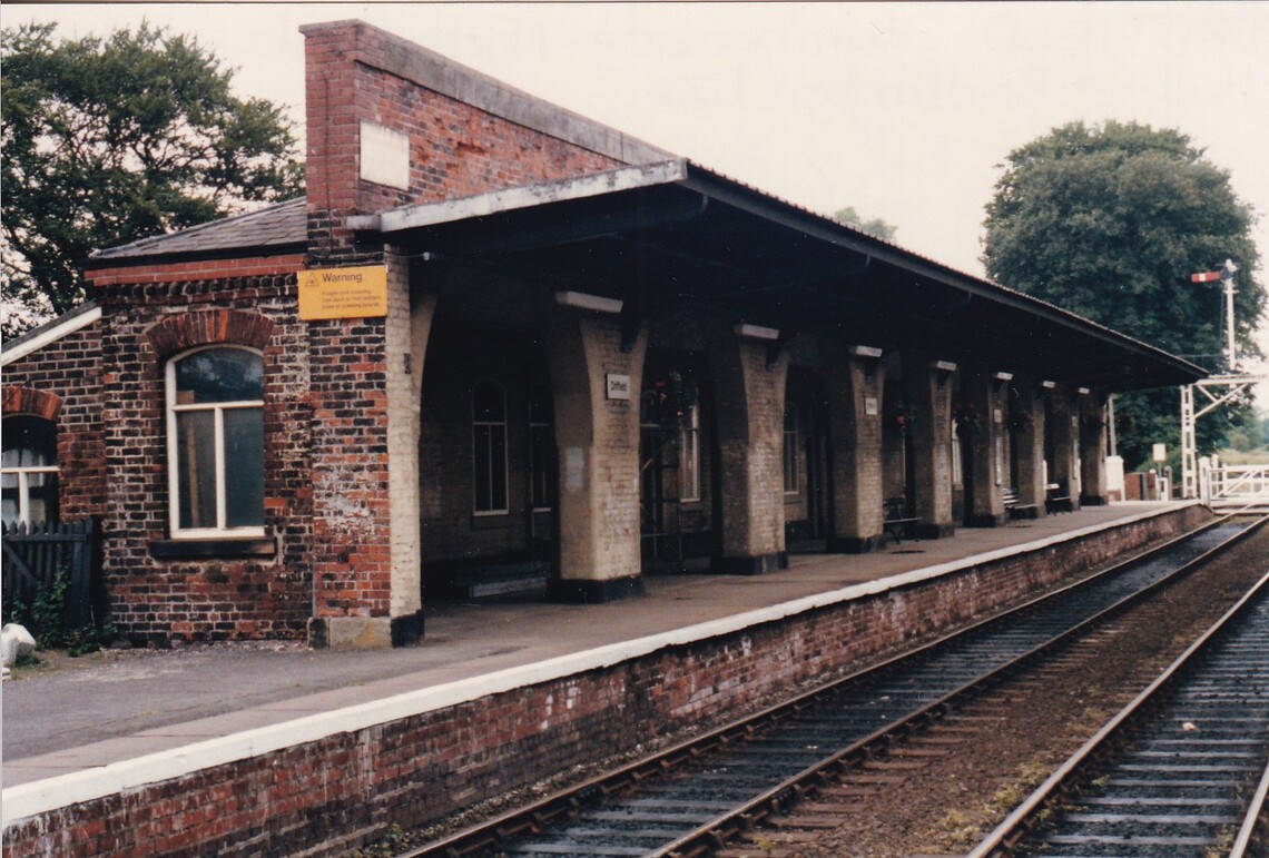 Driffield station in 1985 4