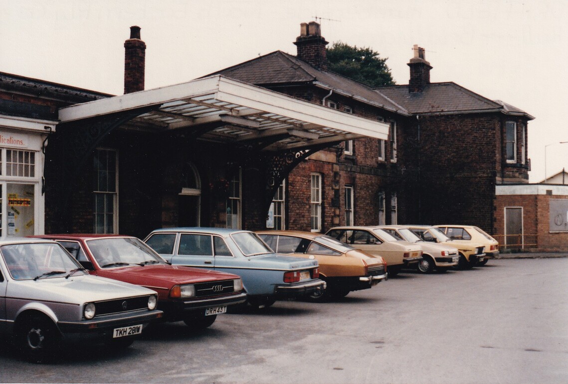 Driffield station in 1985 5