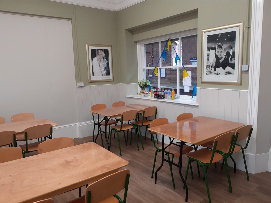 Filey Railway Station, inside Buffers Cafe on Platform 1