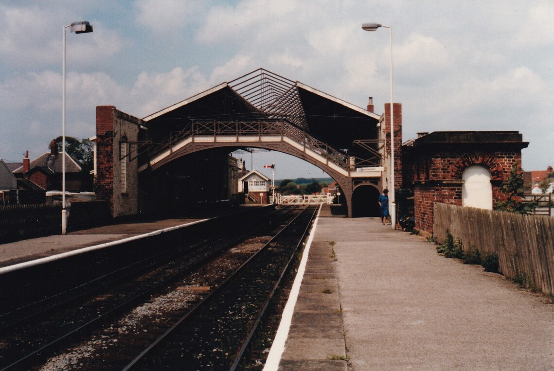 Filey Station 1985 1