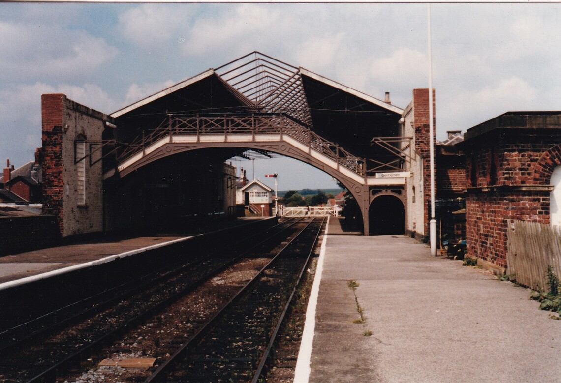 Filey Station 1985 2