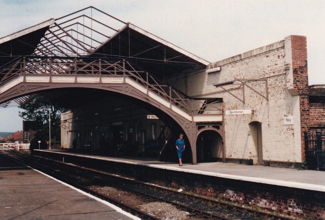 Filey Station 1985 4
