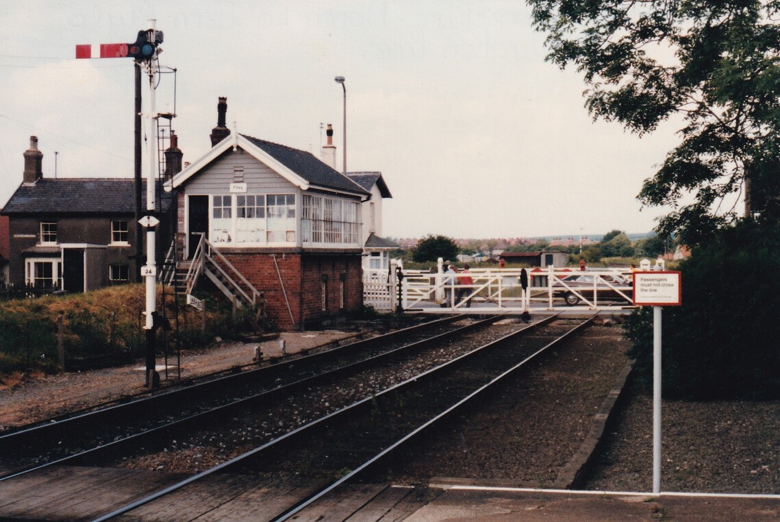 Filey Station 1985 6