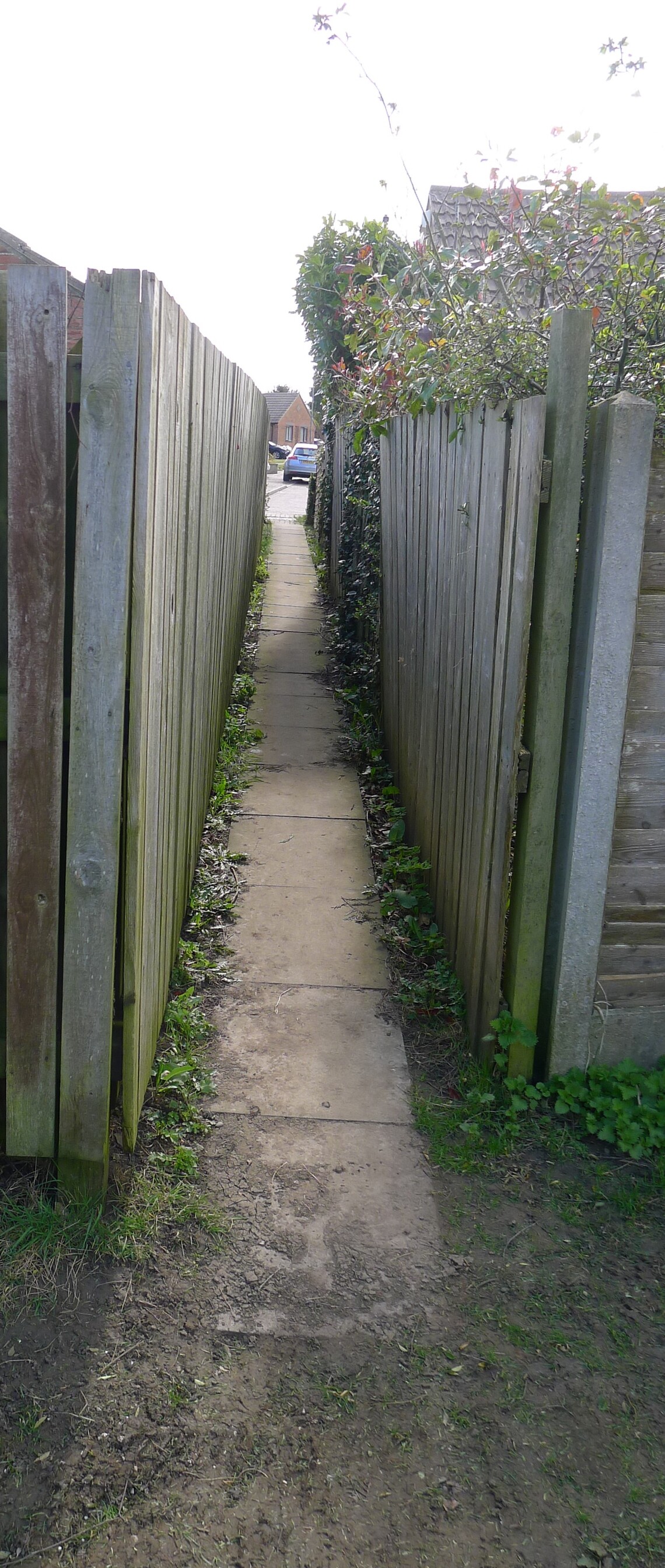 'Green Lane' to Percy Road footpath, Hunmanby
