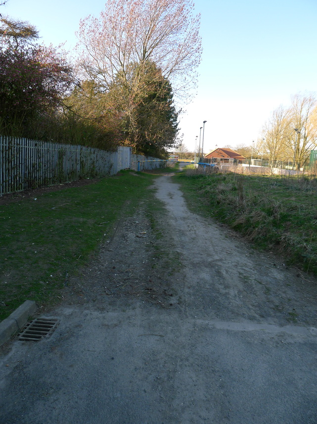 Hunmanby Industrial Estate Road to Sands Lane footpath, Hunmanby
