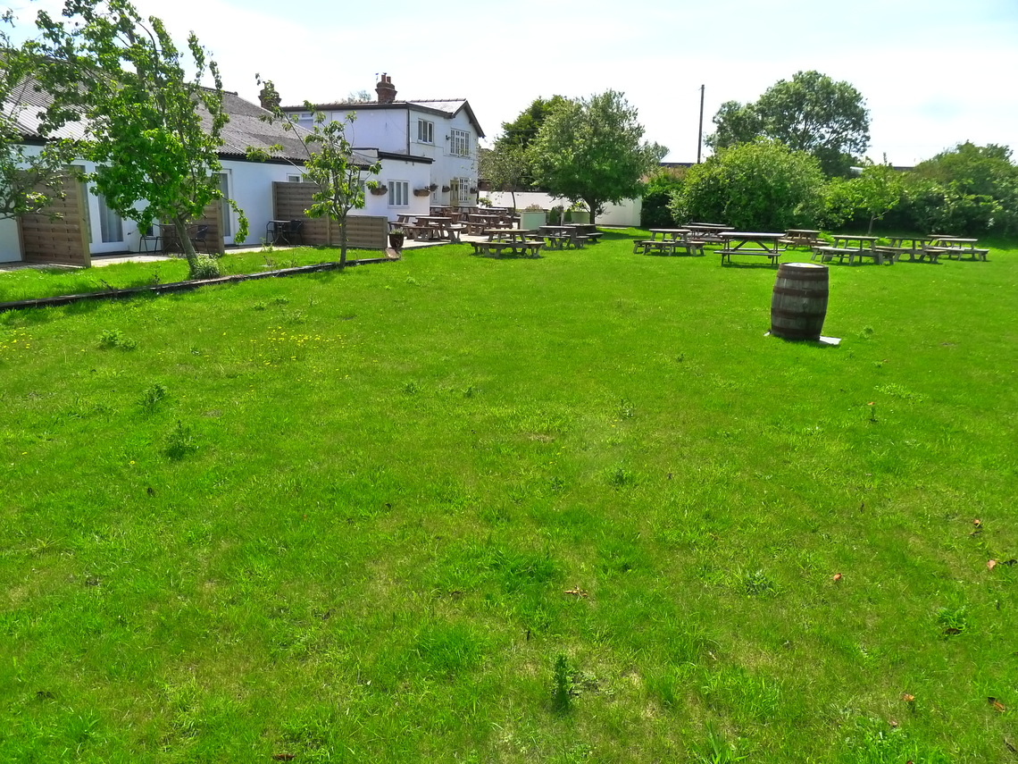 View of the Piebald in Sands Lane from outside