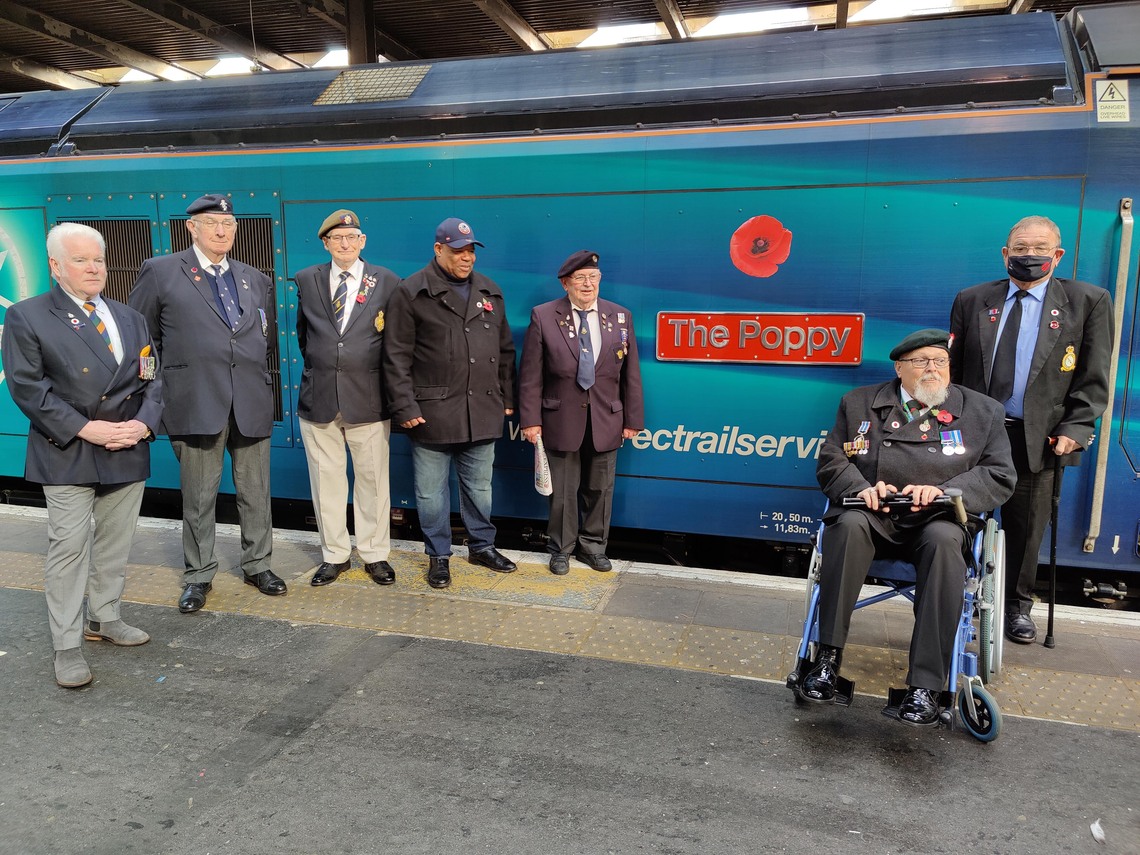 The Poppy, Veterans from Carlisle and London