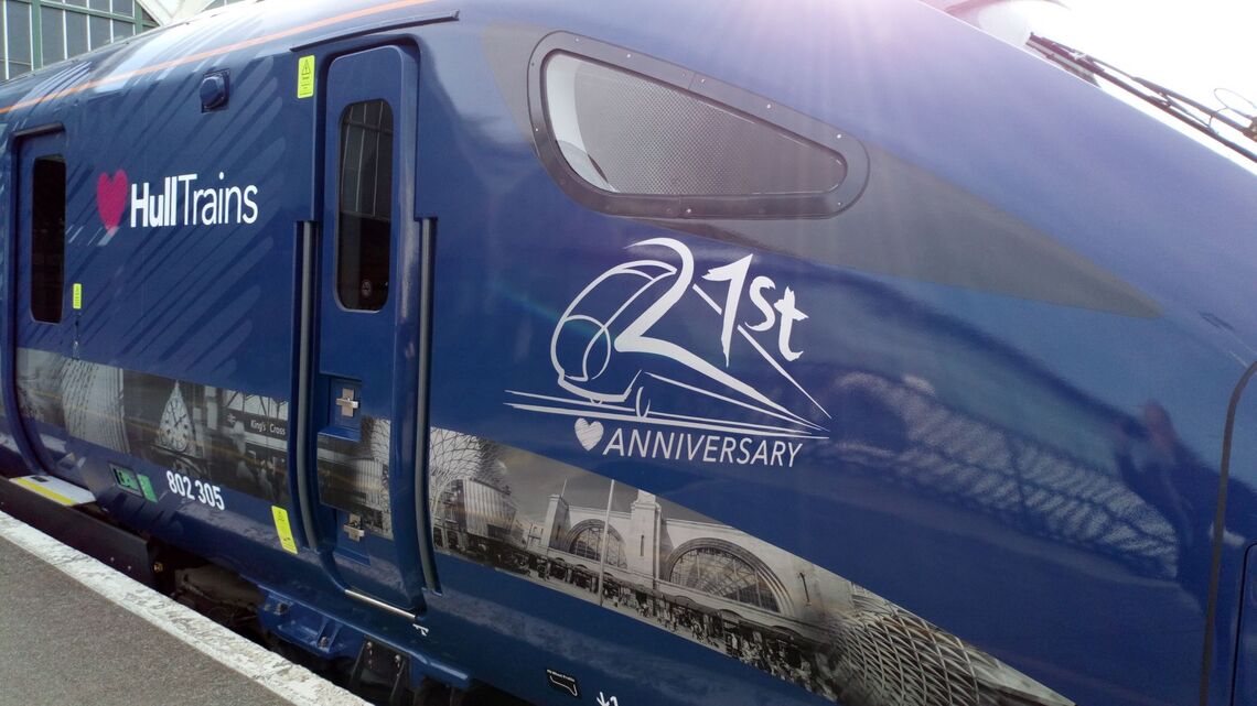 Trains Hull Trains 21st Anniversary 3