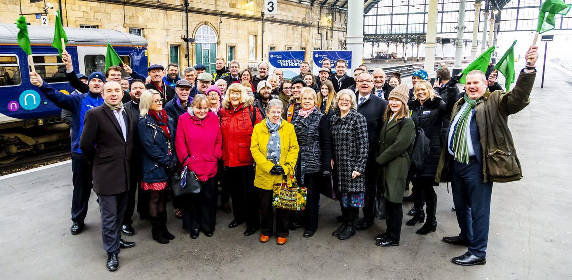 Launch of the new Hull to Halifax Train Service December 2019