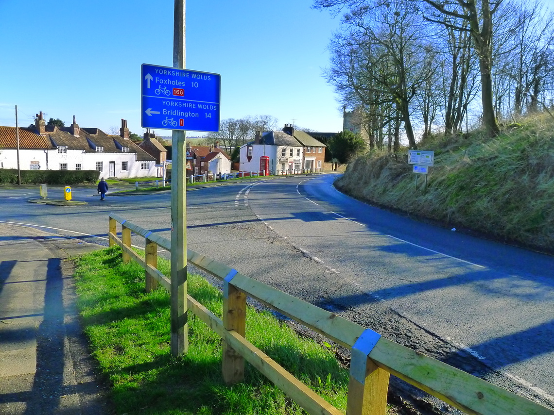 Castle Hill to All Saints Church Hunmanby