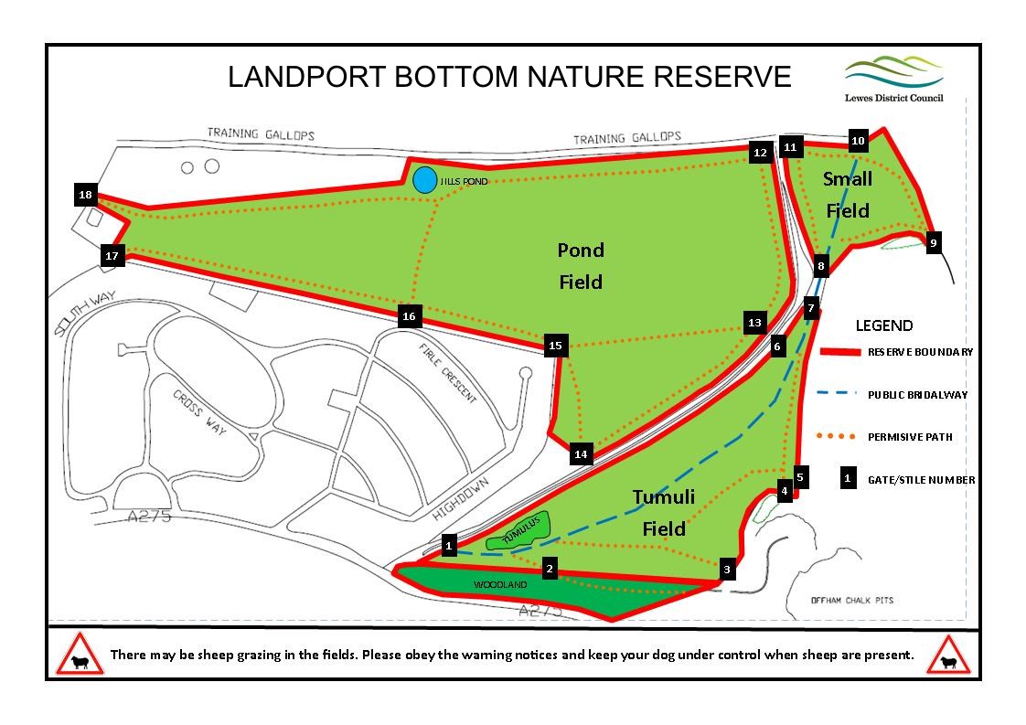Landport Bottom Map