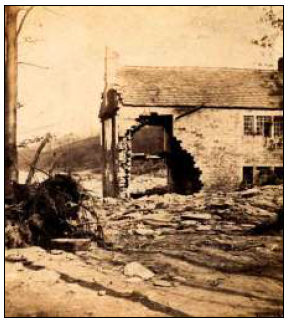 Chapman's cottage destroyed by flood (MN)