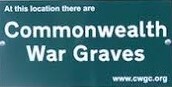 Commonwealth War Commission sign