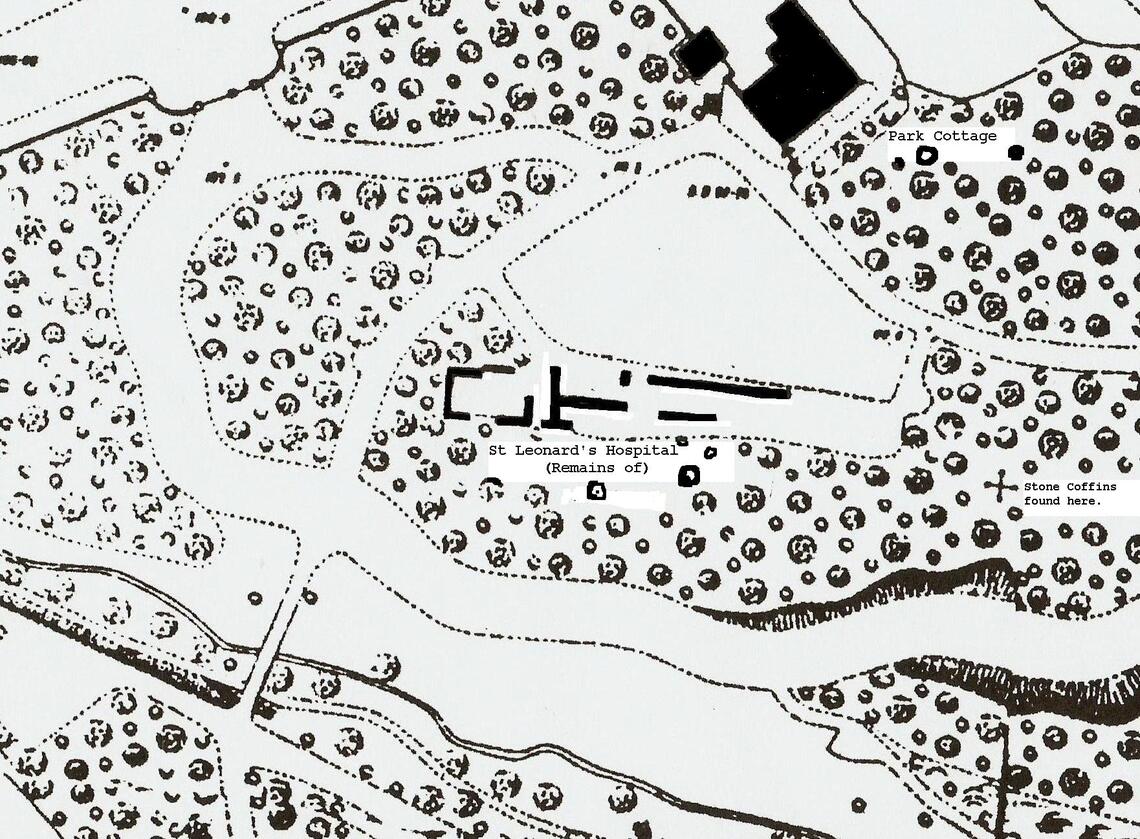 St Leonard's map