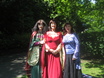 story tellers in medieval dress