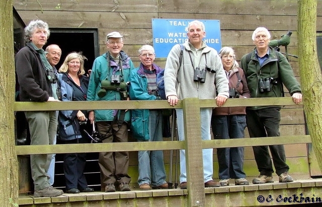 Friends day out at Pennington Flash with Ranger Rob Smith