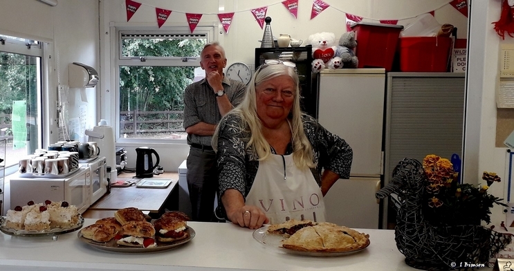 Friends of Pickerings Pasture LNR Chairperson and Cook Lynda Broad