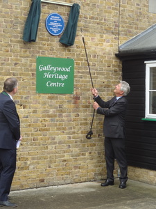 Blue Plaques - unveiling and historic walk