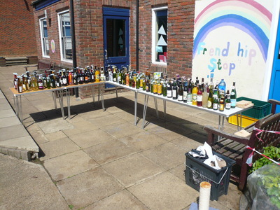 The bottle stall