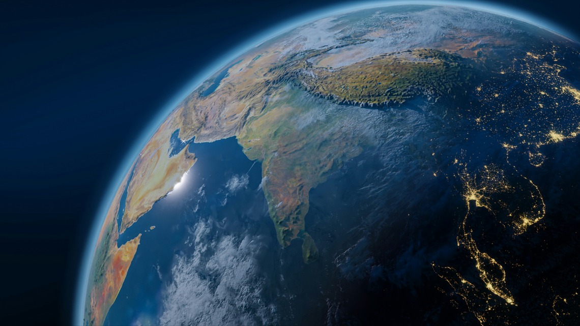 View of Earth from space - Carl Wang via Unsplash