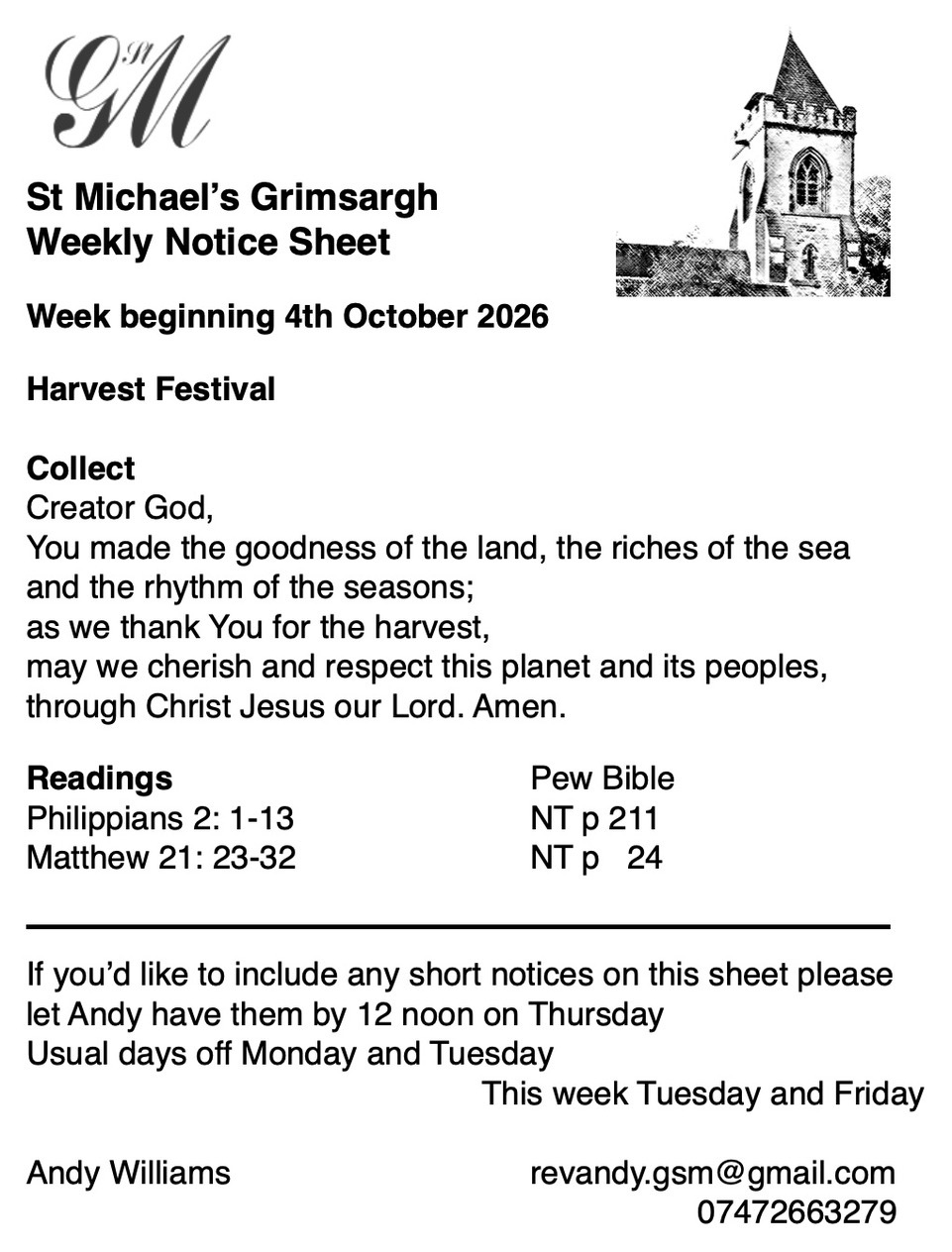 Notices 26-10-04 a