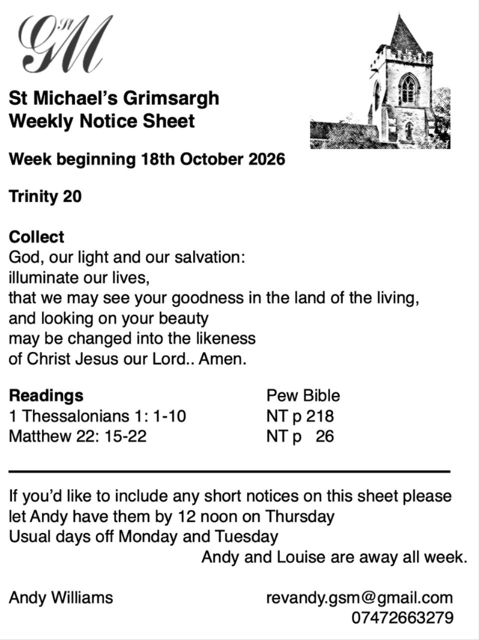 Notices 26-10-18 a