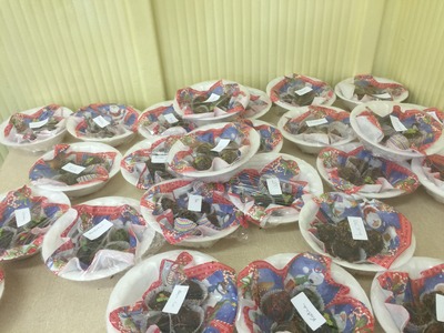 Lots of sweets were made