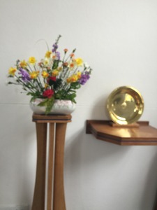 We filled the church with flowers