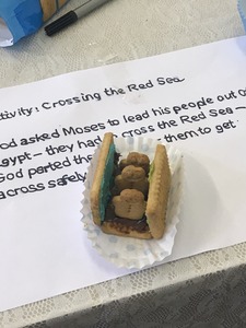 Crossing the red sea