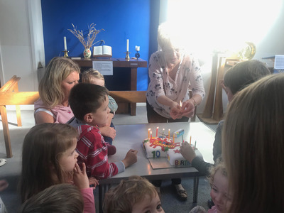 Messy Church's 10th Birthday