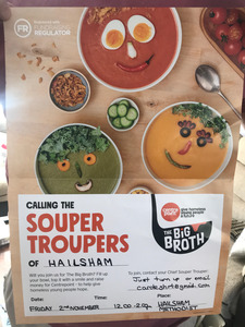 Our Soupertrooper Event in aid of the homeless