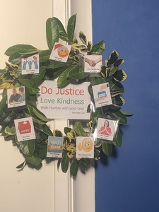 Walking With Micah Wreath