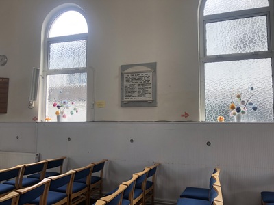 Easter Trees on our windowsills