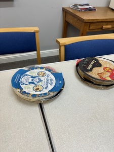 Feb Half Term we decorated pancakes