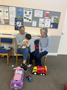 Anita Sheila and baby Ruby