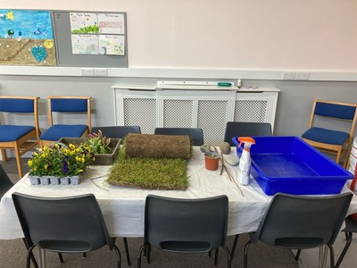 Making an Easter Garden