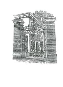 Open gates of Burgh House (built 1704)