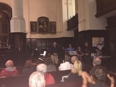 Recital at st Martins Ludgate 25.09.17