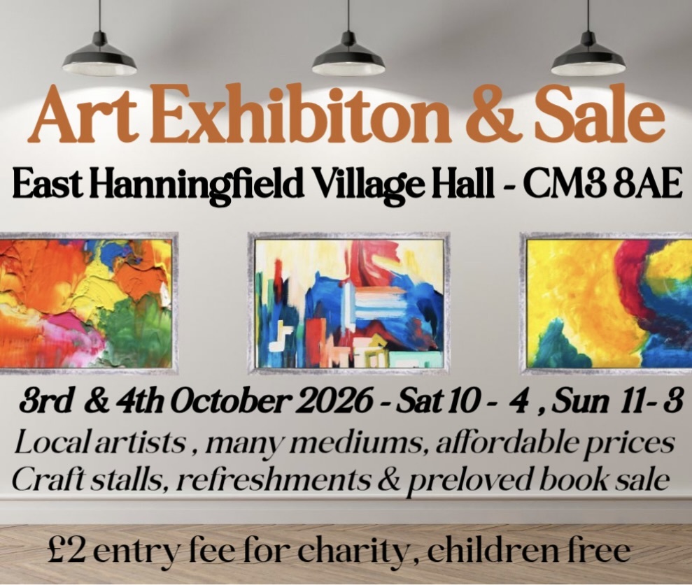 Poster for art exhibition