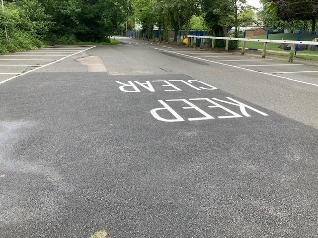 car park markings