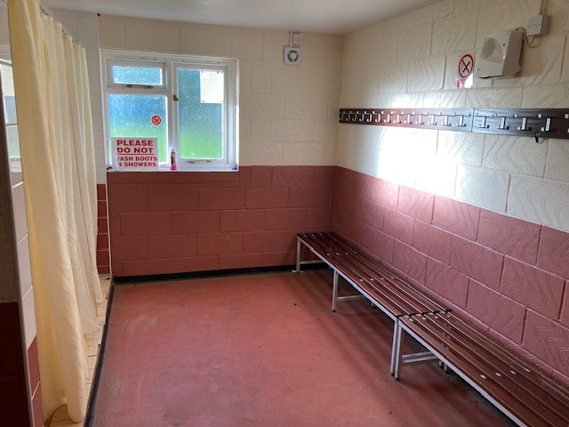 View of changing room