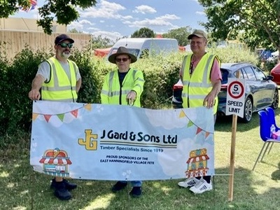 Joint Sponsor's Banner - J Gard & Sons Ltd