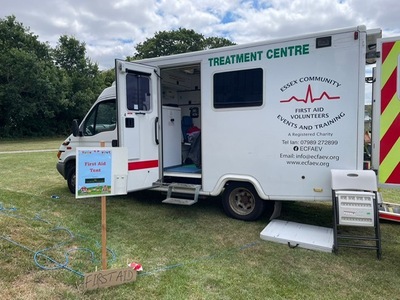 Alternative view of the First Aid Van