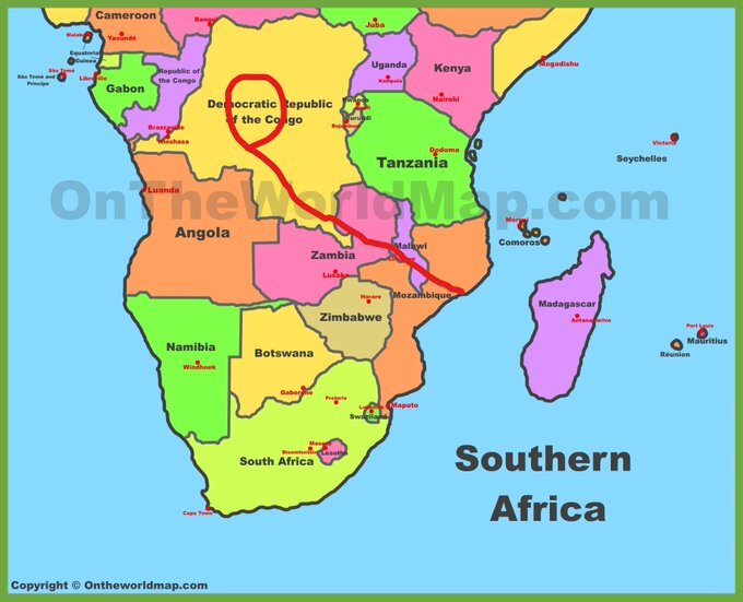 Swift Migration map by Bird Run