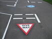 Play road Give Way junction