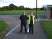 Arnie and Gareth - our play road installers