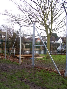 No padlocked gate now