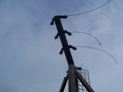 The cranked fence top